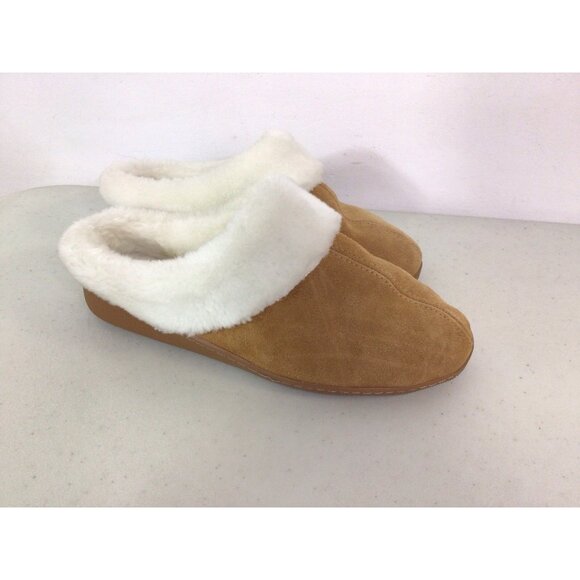 Minnetonka Suede Slippers Moccasins Womens 7/8 - Picture 5 of 6